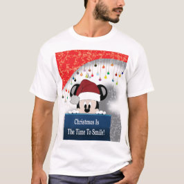 クリスマスは笑顔の季節 ティーシャツ Tシャツ