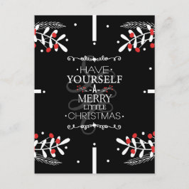 クリスマスは自分自身を持っている…レッドベリーの休日 シーズンポストカード