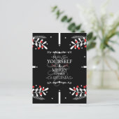 クリスマスは自分自身を持っている…レッドベリーの休日 シーズンポストカード (スタンド正面)