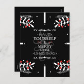 クリスマスは自分自身を持っている…レッドベリーの休日 シーズンポストカード (正面/裏面)