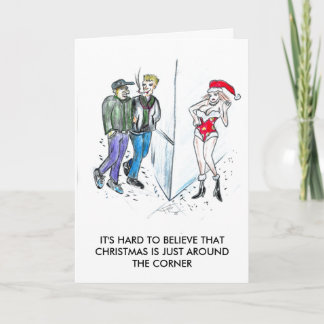 クリスマスは間近です シーズンカード