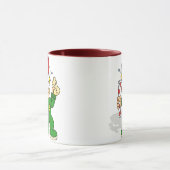 クリスマスは1つのマグをワイヤーで縛りました マグカップ (中央)