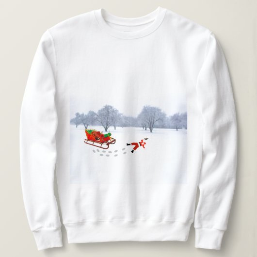 クリスマスはSweatshirtのキャンセル スウェットシャツ (デザイン正面)