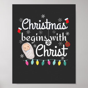 クリスマスはTシャツから始まる ポスター