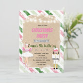 クリスマスへの招待 招待状 (スタンド正面)