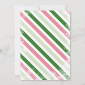 クリスマスへの招待 招待状 (裏面)