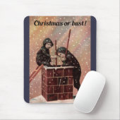 クリスマスまたはバスト、男の子の煙突のスイープアンティーク写真 マウスパッド (マウス)