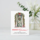 クリスマスまたはホリデー実在エステートホリデーポストカード シーズンポストカード (スタンド正面)