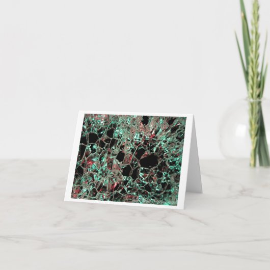 クリスマスまたは休日カード-デザイン1を凍らして下さい シーズンカード (正面)