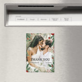 クリスマスまたは冬のテーマ結婚に感謝 マグネット (インサイチュ (食洗機))