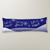 クリスマスまたは冬場面は抱き枕2味方しました ボディピロー (裏面)