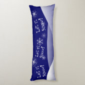 クリスマスまたは冬場面は抱き枕2味方しました ボディピロー (裏面 (縦))