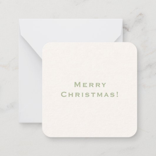 クリスマスまたは誕生日ヴィンテージの女の子までピークなし ノートカード (裏面)