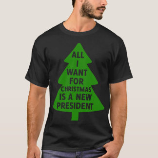 クリスマスまでにトランプを弾劾おもしろいする Tシャツ