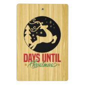 クリスマスまでの日 ミニクリップボード (裏面)