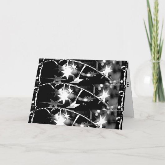 クリスマスまでの考え年の時間 シーズンカード (正面)