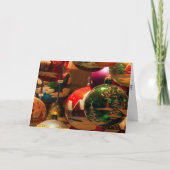 クリスマスまでの考え年の時間 シーズンカード (正面)