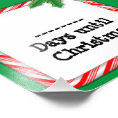 クリスマスまで日を数える フォトプリント            (角)