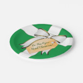 クリスマスまで開かない紙プレート ペーパープレート (アングル)