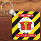 クリスマスまで開かない キーホルダー (正面)