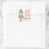 クリスマスまで開かない スクエアシール (バッグ)