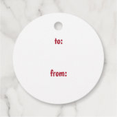 クリスマスまで開けないスタンプ フェイバータグ (裏面)