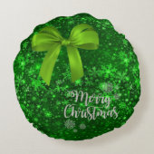 クリスマスまわりまくら、メリークリスマス ラウンドクッション (裏面)