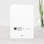 クリスマスみたいなもの カード (裏面)