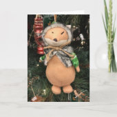 **クリスマスめでたい可愛い小男» シーズンカード (正面)