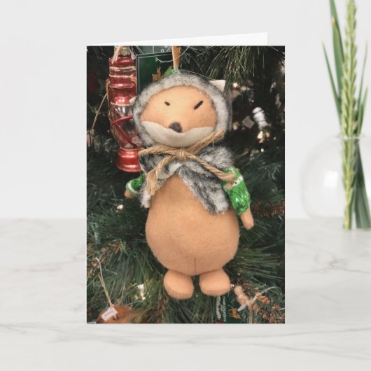 **クリスマスめでたい可愛い小男» シーズンカード (正面)