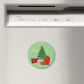 クリスマスめでたい～の木 マグネット (インサイチュ (食洗機))