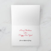 クリスマスめでたくカワイイを見た子猫たち シーズンカード (内部)