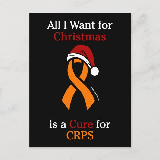クリスマスや帽子に欲しいもの…CRPSはがき ポストカード (正面)
