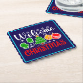 クリスマスようこそ ペーパーコースター (アングル)