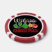 クリスマスようこそ ポーカーチップ (シングル)