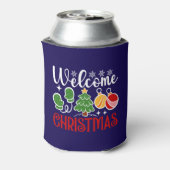 クリスマスようこそ 缶クーラー (缶裏面)