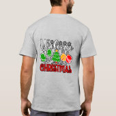 クリスマスようこそ Tシャツ (裏面)