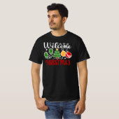 クリスマスようこそ Tシャツ (正面フル)