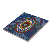 クリスマスよくはしゃぐタイル タイル (側面)