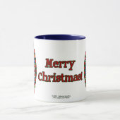 クリスマスよくはしゃぐマグカップ マグカップ (中央)