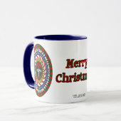 クリスマスよくはしゃぐマグカップ マグカップ (正面左)