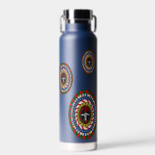 クリスマスよくはしゃぐ ウォーターボトル (正面)