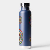 クリスマスよくはしゃぐ ウォーターボトル (左面)