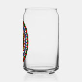 クリスマスよくはしゃぐ ガラス缶 (左)