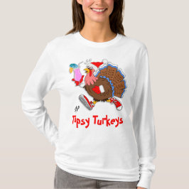 クリスマスよろよろしているトルコ(カクテル) -チャンピオン Tシャツ