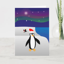 クリスマスらしくなるペンギン シーズンカード