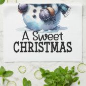 クリスマスをお祈り キッチンタオル (折り畳み)