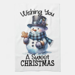 クリスマスをお祈り キッチンタオル