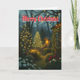 クリスマスをお祝いします シーズンカード