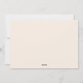 クリスマスをお祝いします シーズンカード (裏面)